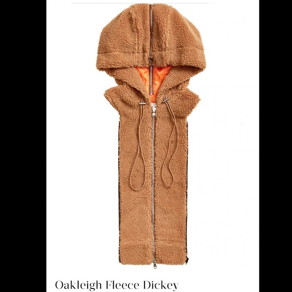 NWT Oakleigh Fleece Dickey in 🧸 brown - Picture 8 of 11